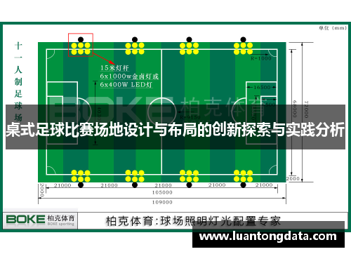 桌式足球比赛场地设计与布局的创新探索与实践分析